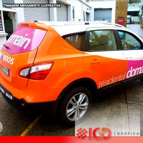 Adesivo para Carro Orangatu - Adesivos para Aplicação