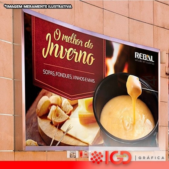 Banners 440gr Barreiras - Banners para Empresas