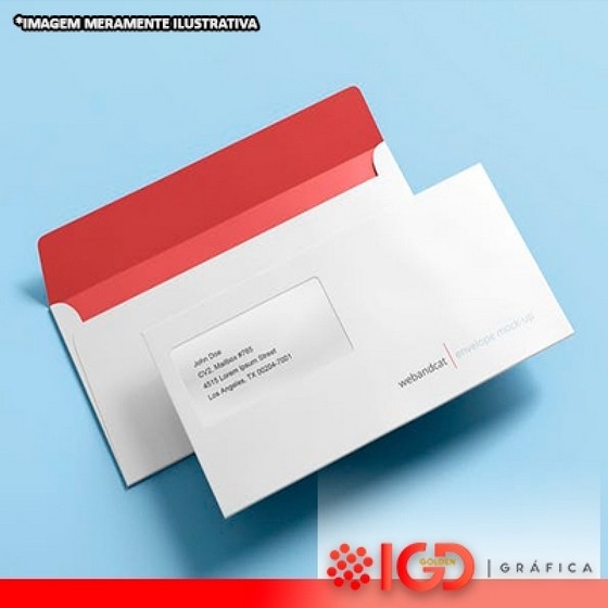 Cotação de Envelopes com Janela Brasilândia - Envelopes com Janela