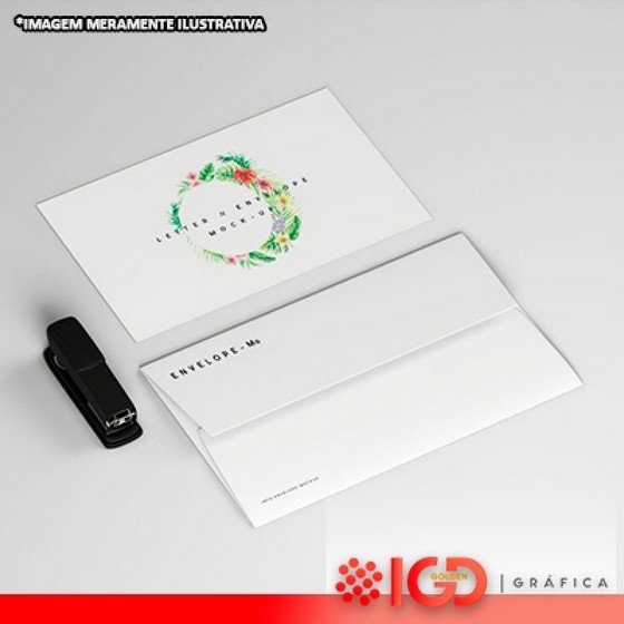 Cotação de Envelopes Personalizados Mazagão - Envelopes para Divulgação