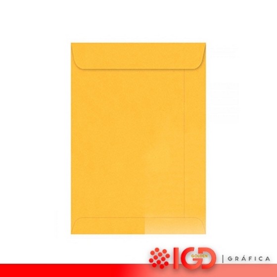 Envelopes 24x34 Orçamento Delmiro Gouveia - Envelopes com Aba