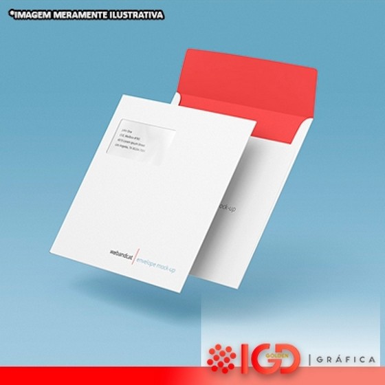 Envelopes com Janela Itaituba - Envelopes 24x34