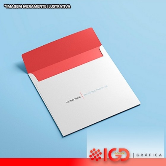 Envelopes para Empresas Tartarugalzinho - Envelopes 24x34