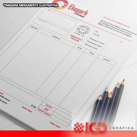 Gráfica para Formulário Contínuo Personalizado Maracanaú - Formulários de Notas Fiscais