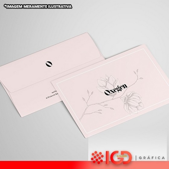 Gráfica para Impressão de Envelopes Colatina - Impressão Só Frente