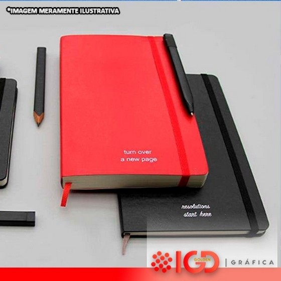 Gráfica para Impressão de Moleskines Xapuri - Impressão de Credencial