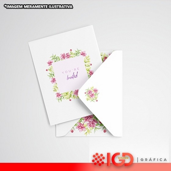 Gráfica para Imprimir Convites Especiais Coruripe - Convites para Casamento