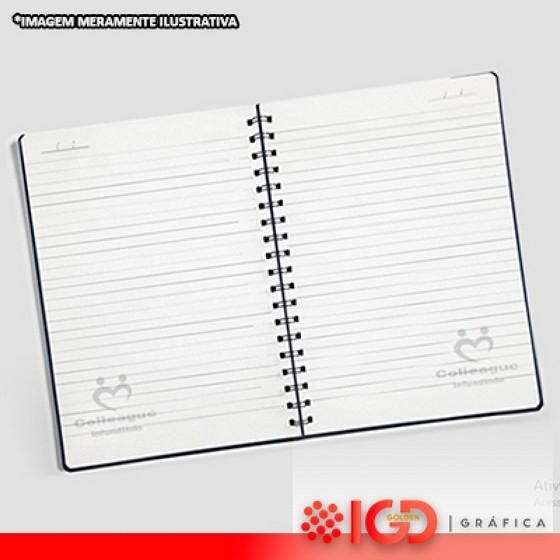 Impressão de Cadernos Anastácio - Cadernos Personalizados para Empresas