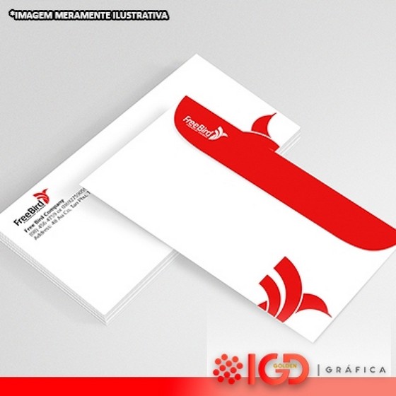 Impressão de Envelopes Preço Atalaia - Impressão de Tcc