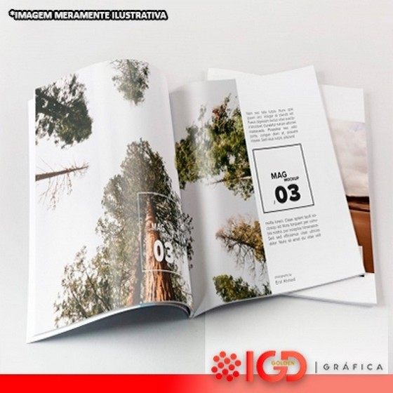 Orçamento de Revistas Impressão Ibirapuera - Impressão de Revistas