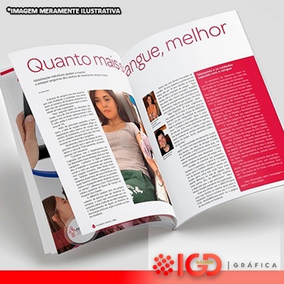Orçamento de Revistas Personalizadas Oeiras - Revistas Grande Tiragem