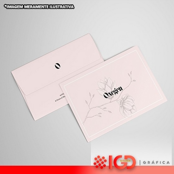 Preço de Envelopes Personalizados Barra Garças - Envelopes com Janela