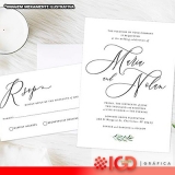 convite de casamento personalizado Rolim de Moura